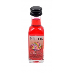 Licor de Piruleta 20 ML, Botella Marasca Cristal