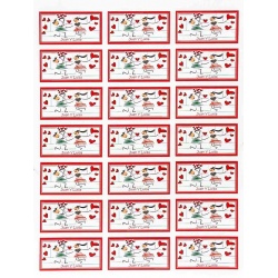 Pegatinas para personalizar set de manicura