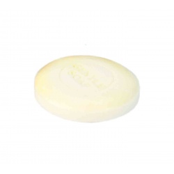 Jabón redondo Gentel Soap, blanco