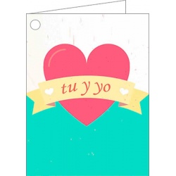 Tarjetas libro personalizadas para boda