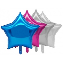 Globo estrella de poliamida para decorar