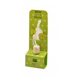Ambientador para coche con olor a manzana verde, en cristal 8 ml