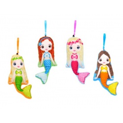 SET 4 LLAVEROS SIRENITAS SURTIDAS