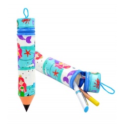 SET 6 ESTUCHES LÁPIZ NIÑA