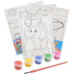 CANVAS + PINTURAS 24X30 (MIN.4) REF: 27020