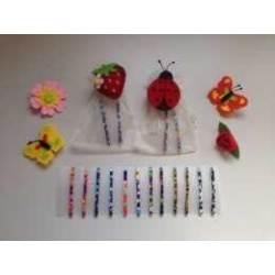 broche mas ganchillo con bolsa.