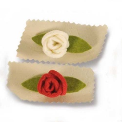 Broche Fieltro Florecilla Surtida. X258