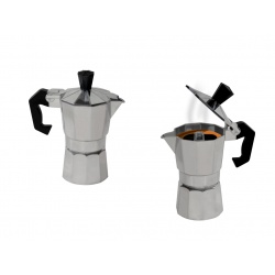 CAFETERA DE METAL 1/2 TAZA