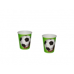 P.10 VASO DE CARTON FUTBOL
