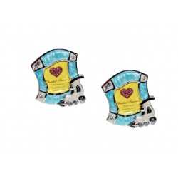 PORTAFOTOS AZUL TRENECITO