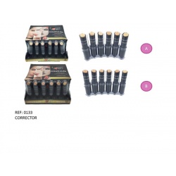 Corrector facial de lavanda y verde