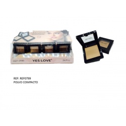 Maquillaje en polvo compacto