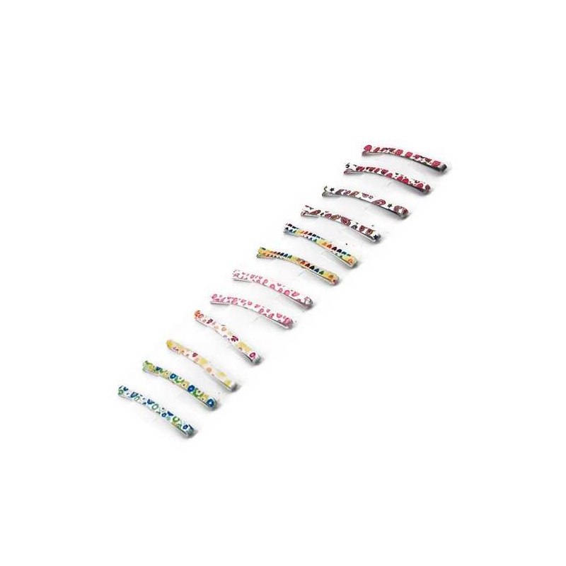 Pasador estampado estrecho set 12 unidades Pasador estampado estrecho set 12 unidades