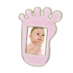 Marco de fotos pie rosa regalo