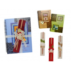 CUADERNO DE COCINA CON LAPIZ + LAPIZ D. (8548) + LAZO CRUZADO (8583)