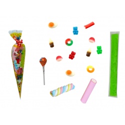 BOLSA CONO GOMINOLAS + POLO (150 gr.)