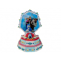 TARTA SILUETA FROZEN + JUGUETE (Aprox. 1600 Gr.)