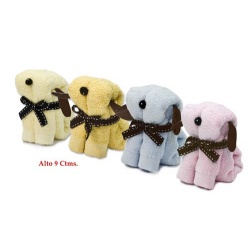 TOALLA FORMA PERRITO COLORES SURTIDOS