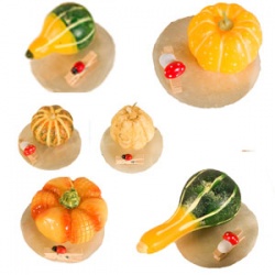 VELAS VERDURAS SURT. EN BASE DE NÁCAR (precio unidad)