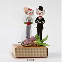 Cajas novios con jabon y toallita