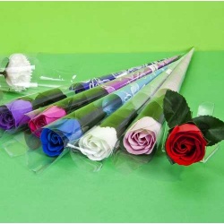 Rosa petalos de jabon surtidos