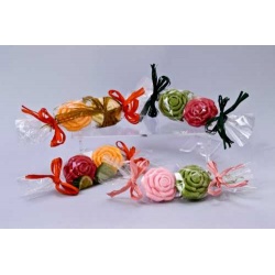 jabon decorado rosas