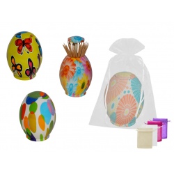 PALILLERO DE PVC CON DIBUJOS + BOLSA TULL LISA (8944)