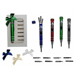 EST DE MAD KIT DESTORNILLADOR 8 PIEZAS + LAZO TELA (8509)