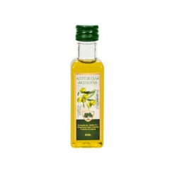 Botellitas de aceite de oliva