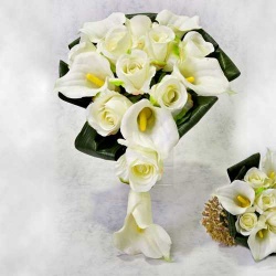 Ramo Rosas Blanco (precio unidad)