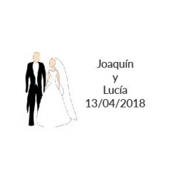 pegatinas originales bodas