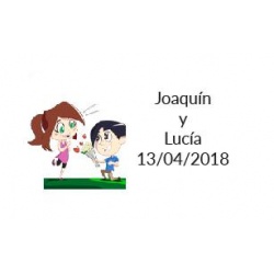 pegatinas para boda originales