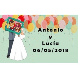 tarjetas invitado boda original