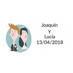 pegatinas original bodas