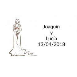 pegatinas original bodas