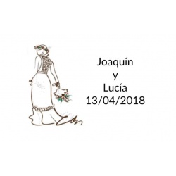 pegatinas original bodas