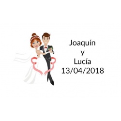 tarjeta invitados bodas original