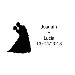 pegatinas original invitado para boda batatas