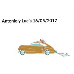 pegatinas original invitado para boda batatas