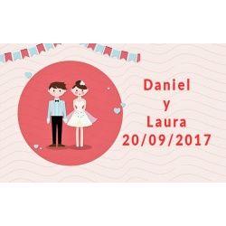 tarjeta invitados bodas baratas