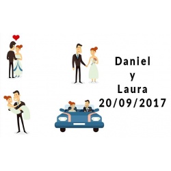 tarjeta invitados bodas baratas
