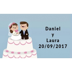 tarjeta invitados bodas baratas