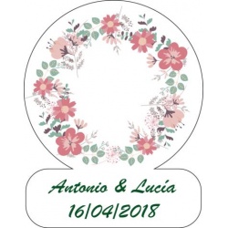 pegatina de boda