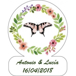 pegatina de boda