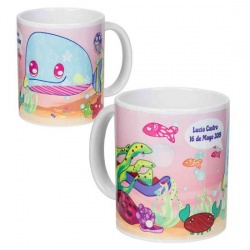 Taza infantil personalizada para regalar a niños