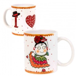 Taza de souvenir "Flamenca", no personalizable