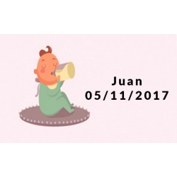 tarjetas original invitado bebés
