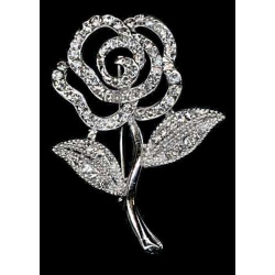 BROCHE FLOR NEGRA REF. 5053