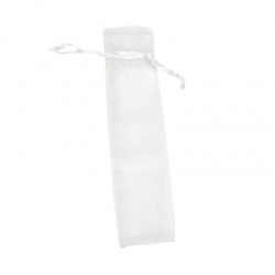 BOLSA ORGANZA BOLI 4X17 CM. BLANCO