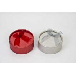 Caja 8cm roja/gris para pulseras (precio unidad)